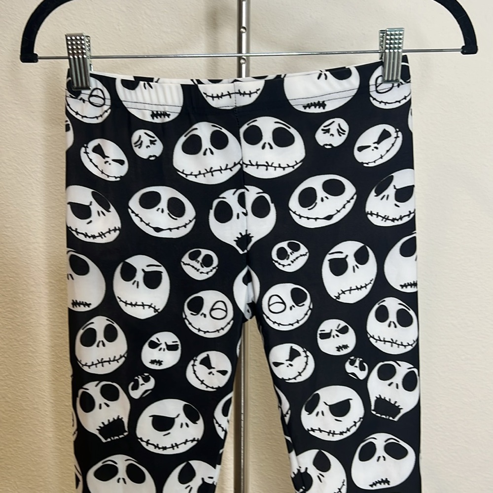 Nightmare Before Christmas Jack Skellington Lycra Leggings - Picture 3 of 4